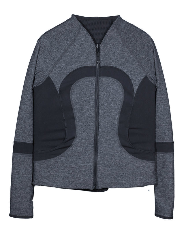 Lululemon Performance Yoga Athletic Gray Jacket