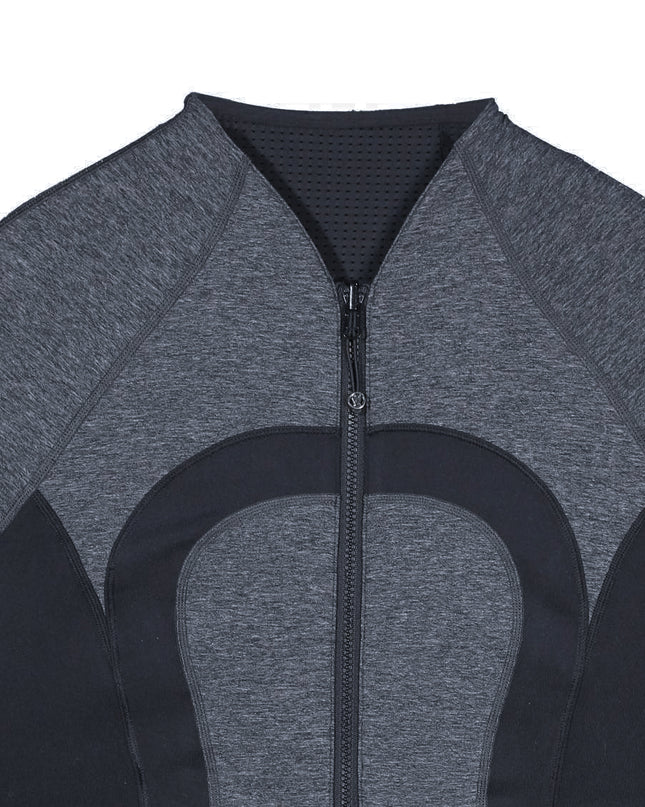 Lululemon Performance Yoga Athletic Gray Jacket
