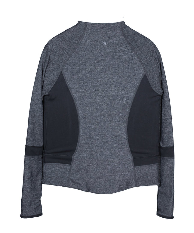 Lululemon Performance Yoga Athletic Gray Jacket