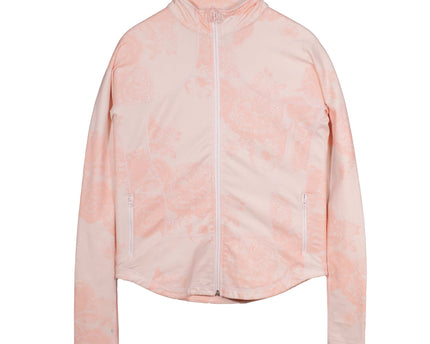 Lululemon Floral Print High-Rise Peach Jacket