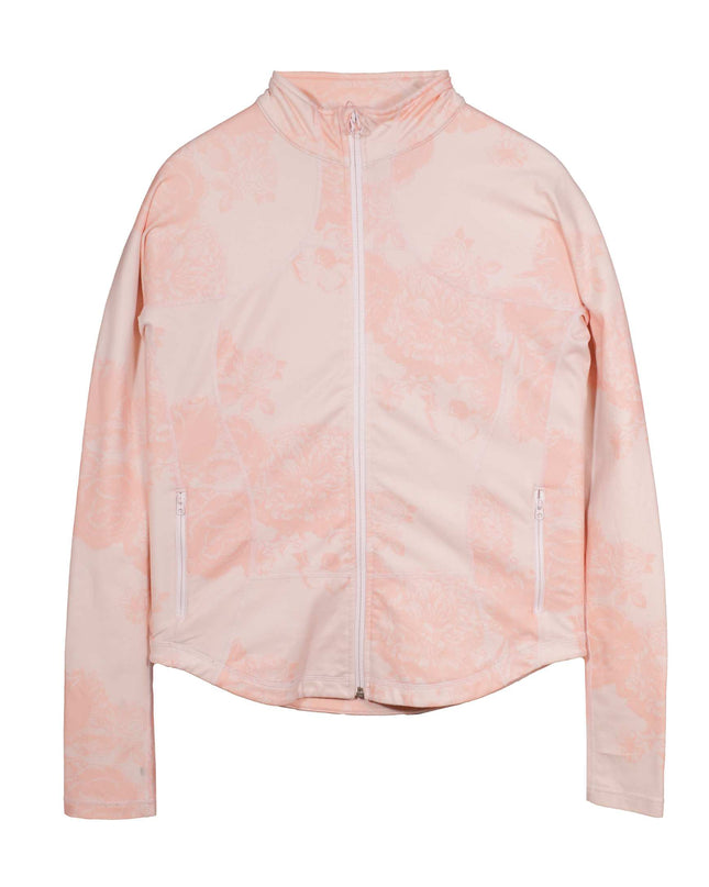 Lululemon Floral Print High-Rise Peach Jacket