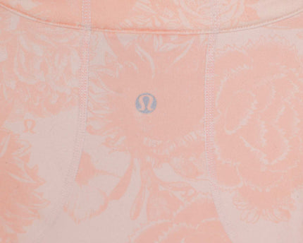 Lululemon Floral Print High-Rise Peach Jacket