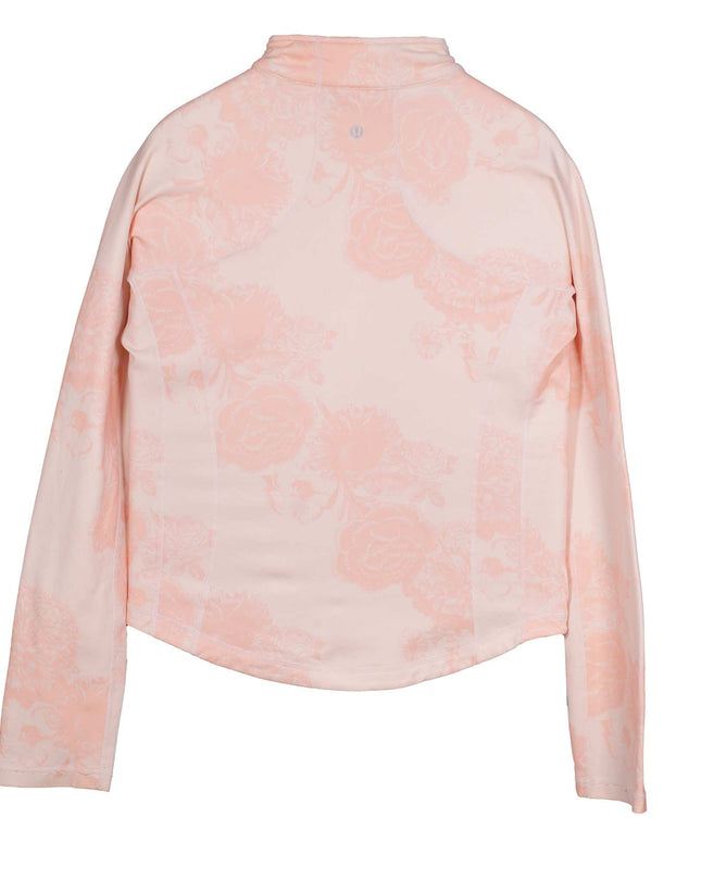 Lululemon Floral Print High-Rise Peach Jacket