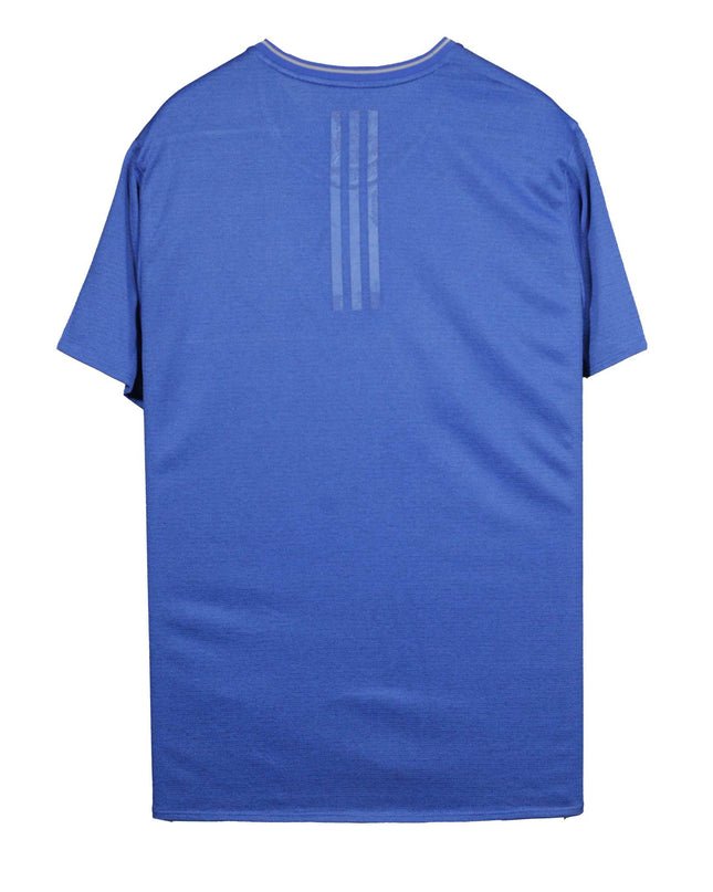 Adidas Crewneck Short Sleeve Activewear Blue T Shirt