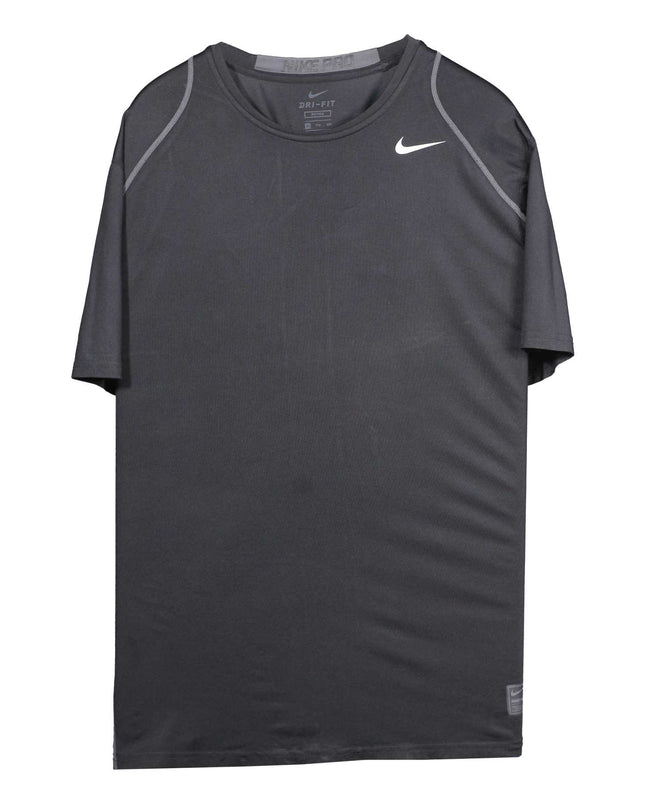 Nike Fitted Dri Fit Black T Shirt