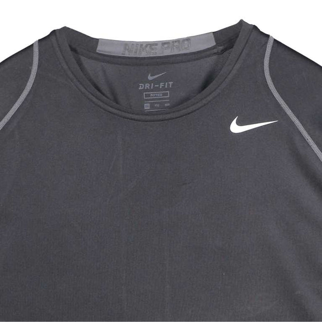 Nike Fitted Dri Fit Black T Shirt