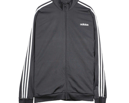 Adidas Essentials 3-Stripes Tricot Track Black Jacket
