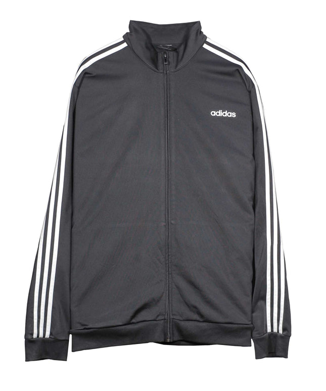 Adidas Essentials 3-Stripes Tricot Track Black Jacket