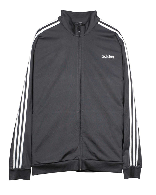 Adidas Essentials 3-Stripes Tricot Track Black Jacket