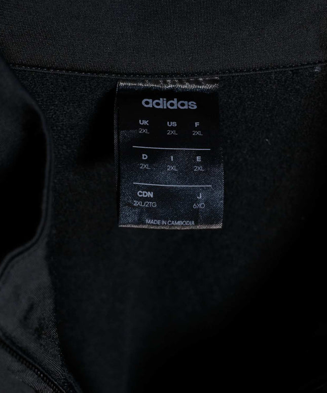 Adidas Essentials 3-Stripes Tricot Track Black Jacket