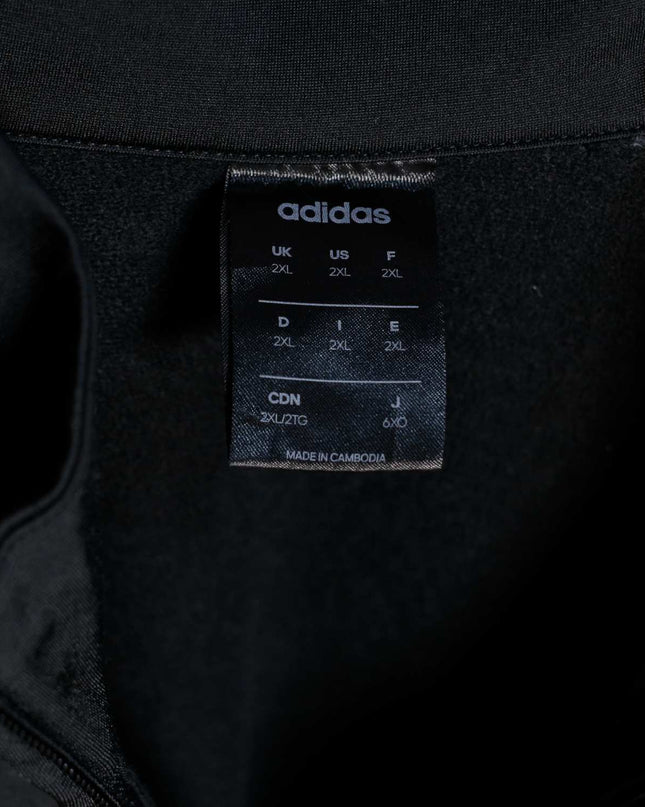 Adidas Essentials 3-Stripes Tricot Track Black Jacket
