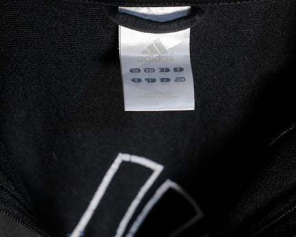 Adidas Full Zip Athletic Black Jacket