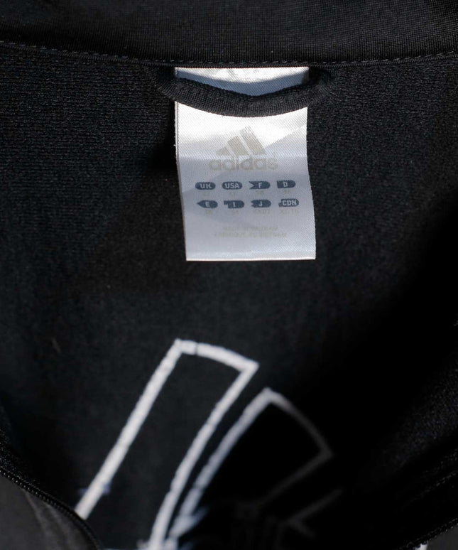Adidas Full Zip Athletic Black Jacket