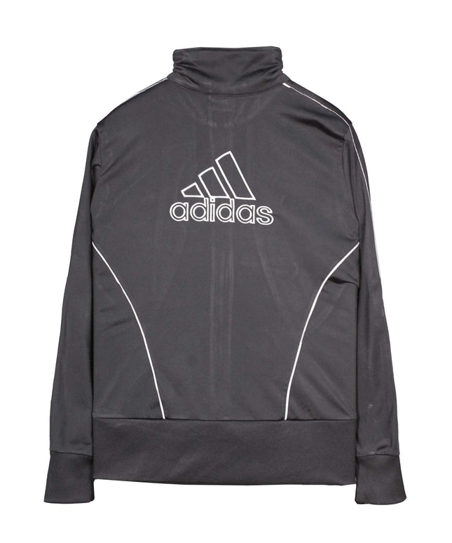 Adidas Full Zip Athletic Black Jacket