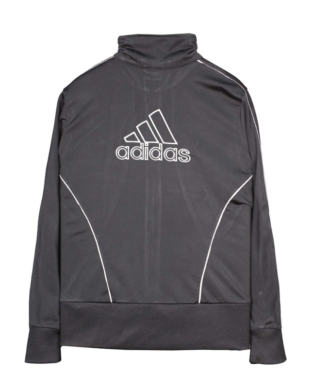 Adidas Full Zip Athletic Black Jacket