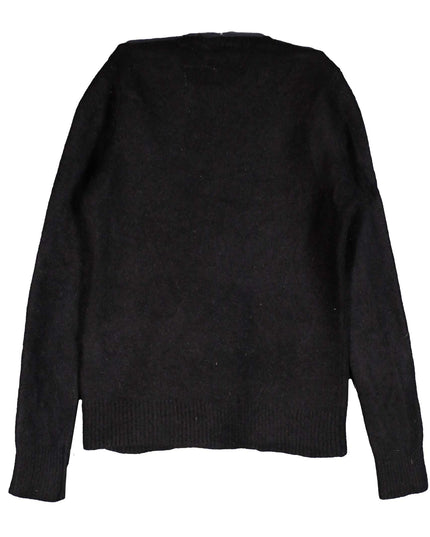 Ralph Lauren Wool American Basic Blank Varsity Sweater