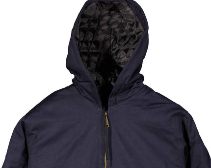 Reworked Carhartt Mens Duck Active Quilted Flannel Lined Jacket