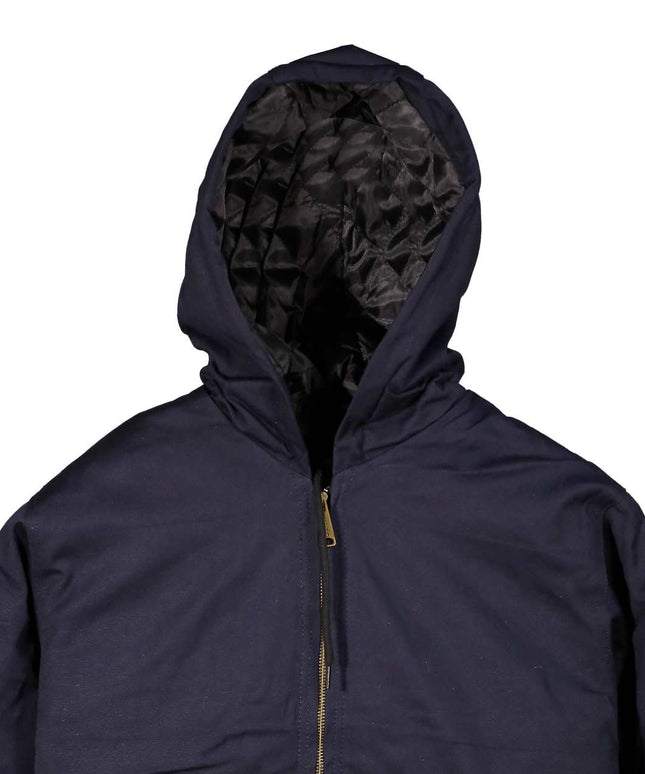 Reworked Carhartt Mens Duck Active Quilted Flannel Lined Jacket