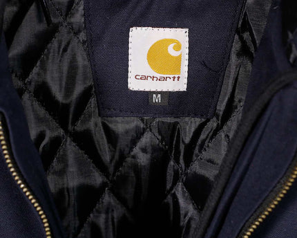 Reworked Carhartt Mens Duck Active Quilted Flannel Lined Jacket