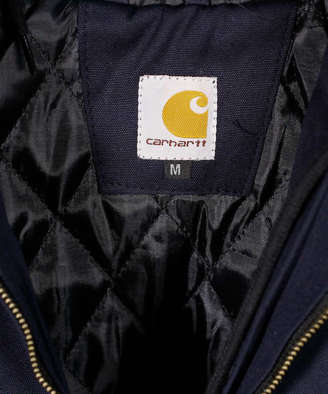 Reworked Carhartt Mens Duck Active Quilted Flannel Lined Jacket