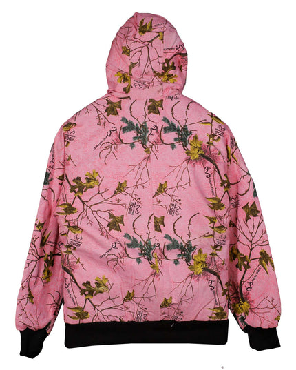 Reworked Carhartt Hunting Bomber Pink Jacket