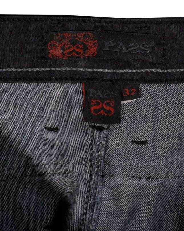 PASS Women's Skinny Mid Rise Denim Jeans