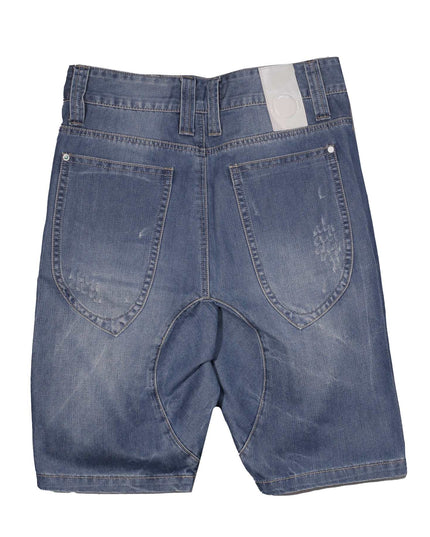 Humor Blue Denim Short