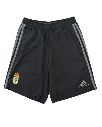ADIDAS Real Oviedo CF Black Football Shorts