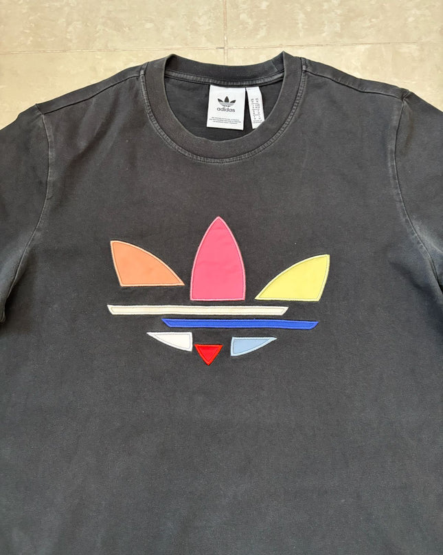 Adidas Originals Adicolor Shattered Trefoil Black T-Shirt - M