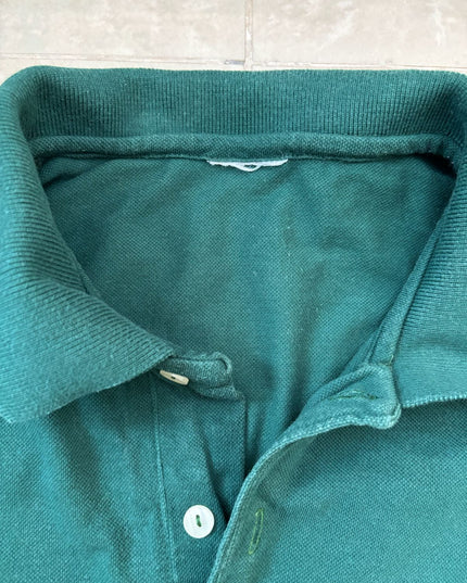 Lacoste Classic Fit Teal Green Polo Shirt - S