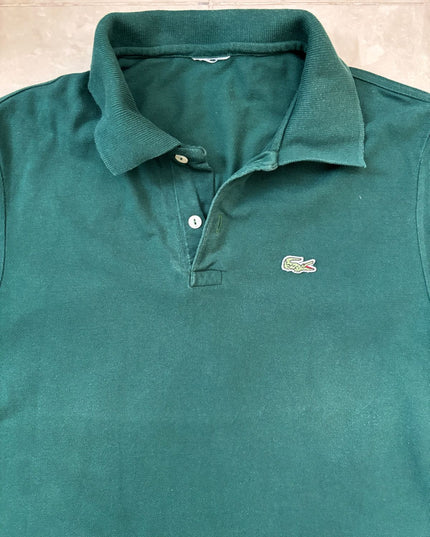 Lacoste Classic Fit Teal Green Polo Shirt - S