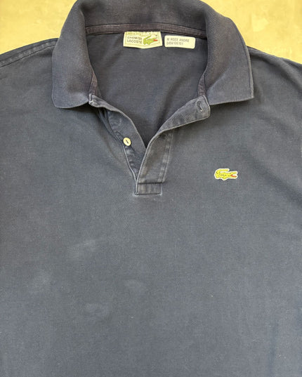 Lacoste Classic Fit Short Sleeve Blue Polo Shirt - L