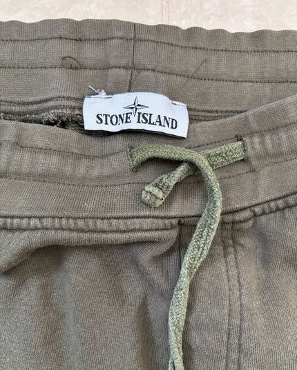 Stone Island Sweat Cargo Charcoal Gray Shorts - XS | Waist: 22"