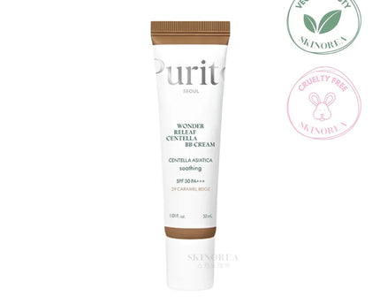 Purito Wonder Releaf Centella BB Cream #29 Caramel Beige 30ml