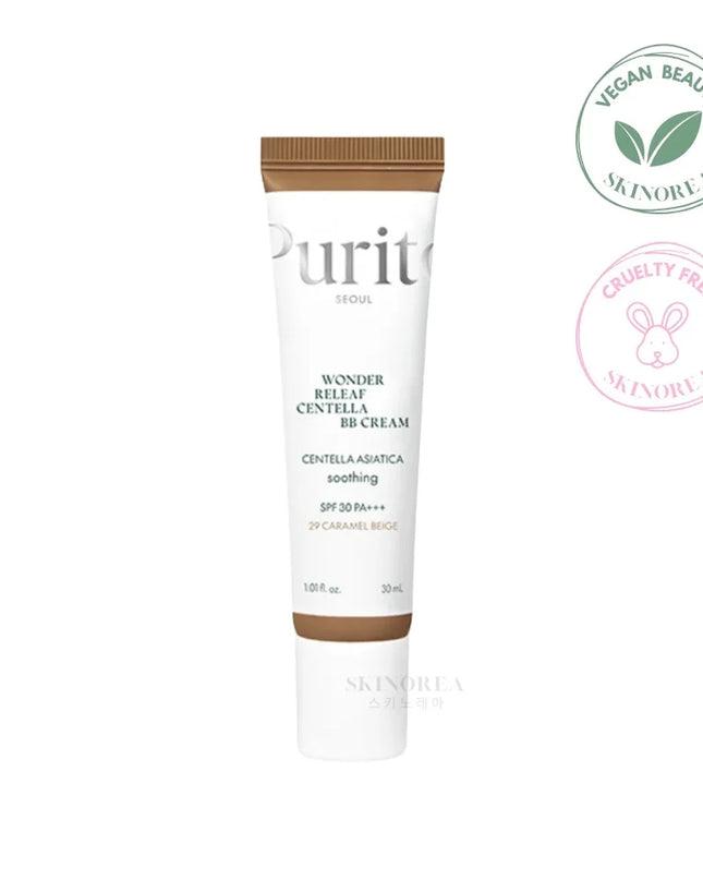Purito Wonder Releaf Centella BB Cream #29 Caramel Beige 30ml