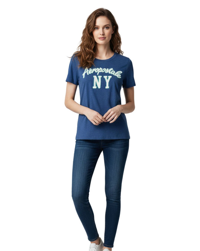 Aéropostale Blue Graphic NY T-Shirt