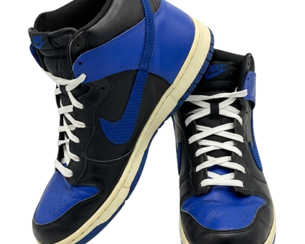 Nike Black/Blue Dunk High Sneakers