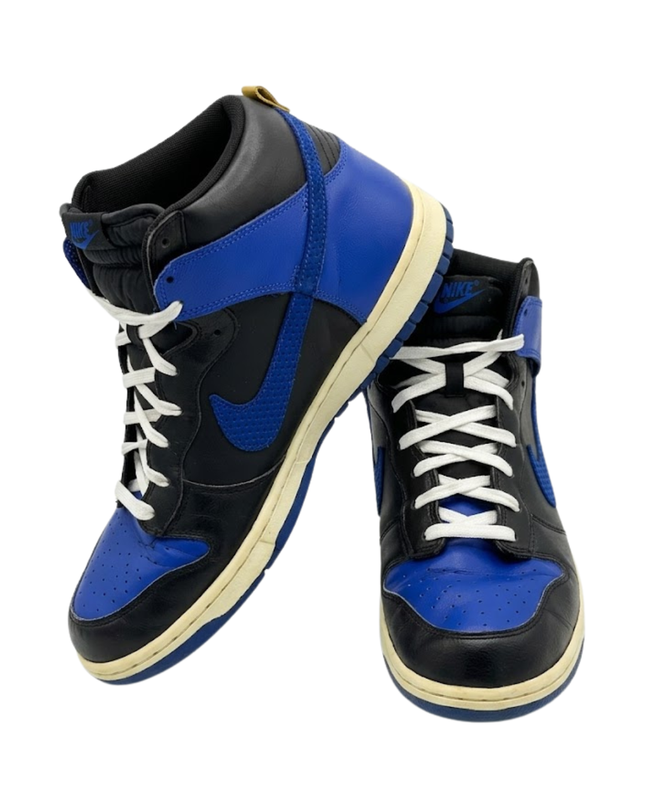 Nike Black/Blue Dunk High Sneakers