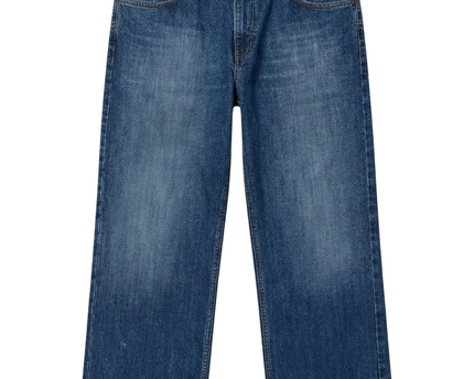 Carhartt Blue Loose Straight Fit Denim Jeans