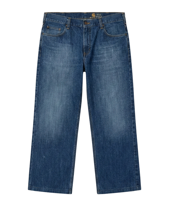 Carhartt Blue Loose Straight Fit Denim Jeans
