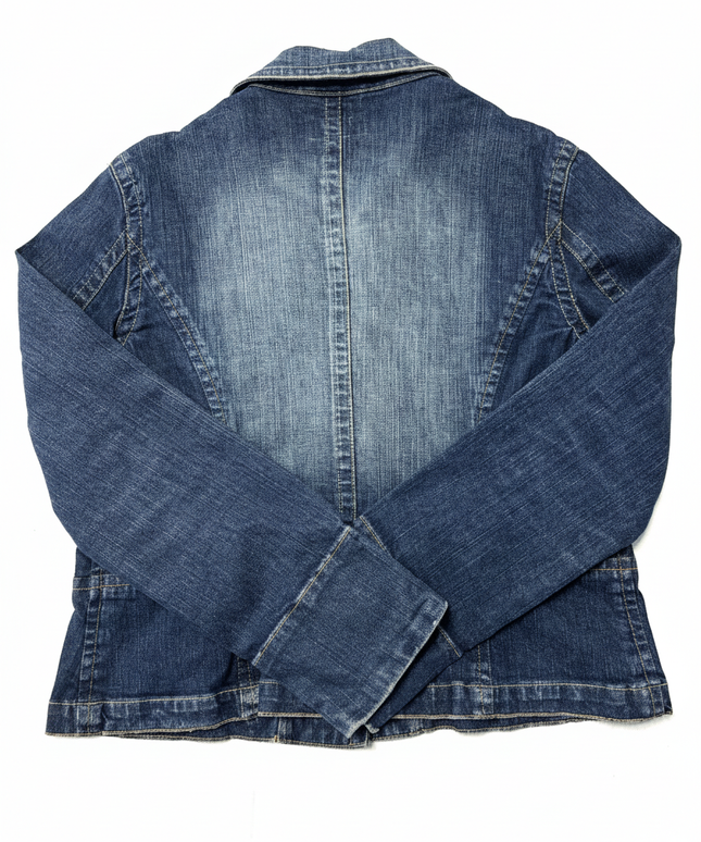 Portmans Blue Denim Blazer Style Jacket