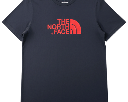 The North Face Navy Red Logo T-Shirt