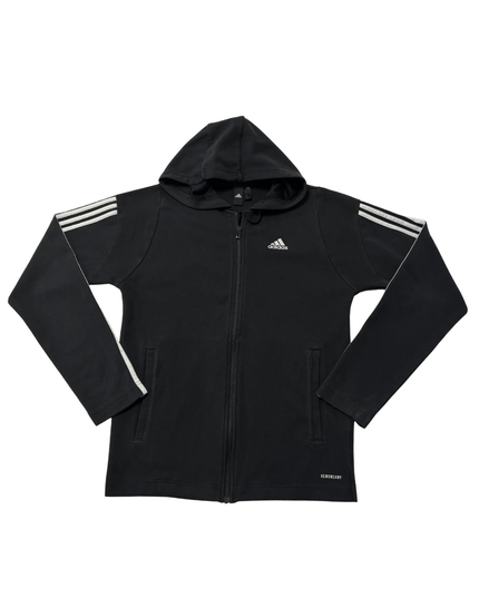 Adidas Black Full-Zip Primegreen Training Hoodie