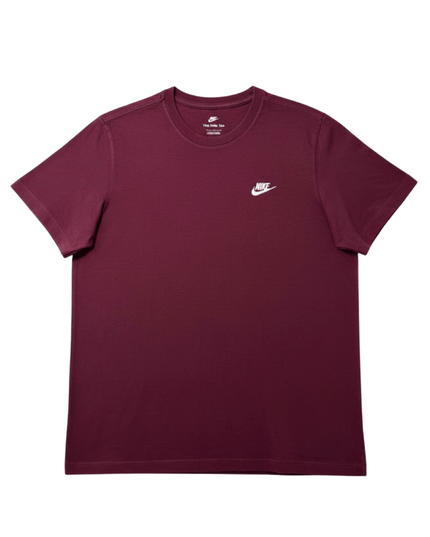 Nike “The Nike Tee” Maroon Essential Logo T-Shirt
