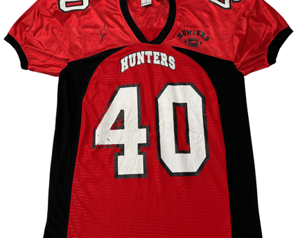 Muharrem Dalkılıç Istanbul Bilgi Üniversitesi Red #40 Football Jersey