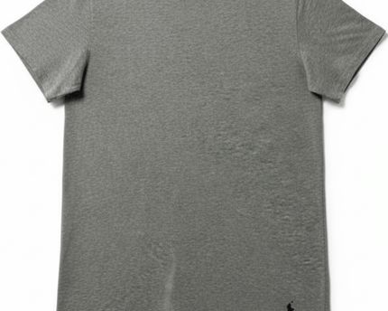 Ralph Lauren Heather Grey Stretch Crewneck T-Shirt