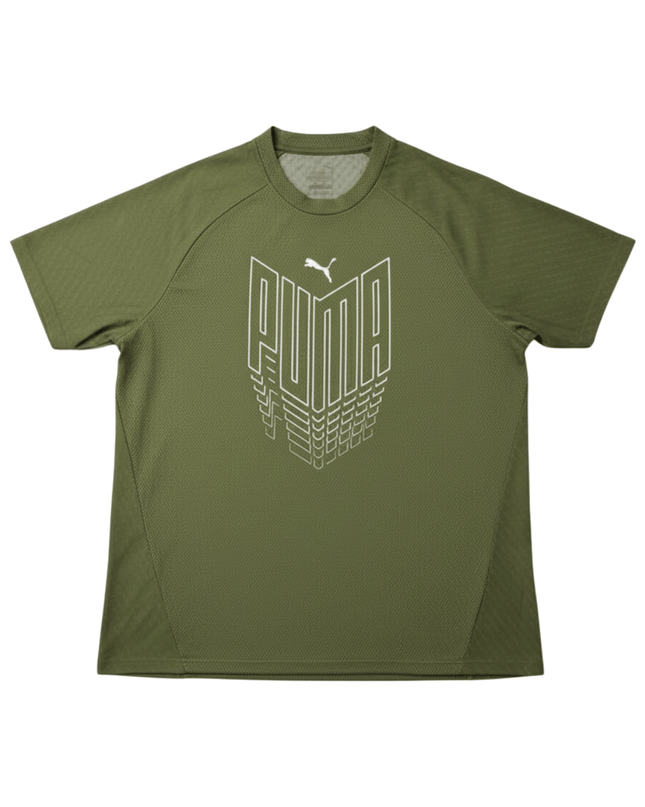 Puma DryCELL Performance Stacked Logo Graphic Sports T-Shirt