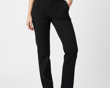 Calvin Klein Classic Black Straight-Leg Trousers