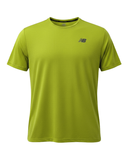 New Balance Sportswear Fit Lime Green Running T-Shirt