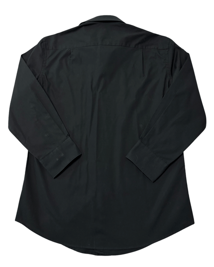 Cambridge Luxer Black Regular Fit Long Sleeve Dress Shirt